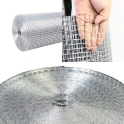 48 In. X 100 Ft. Silver Steel Double Zinc Coated Hardware Cloth, 19 Gauge Chicken Wire Fencing For Garden Fencing -Dewalt Tools Shop otryad patio parts qs yj379 fa 1000