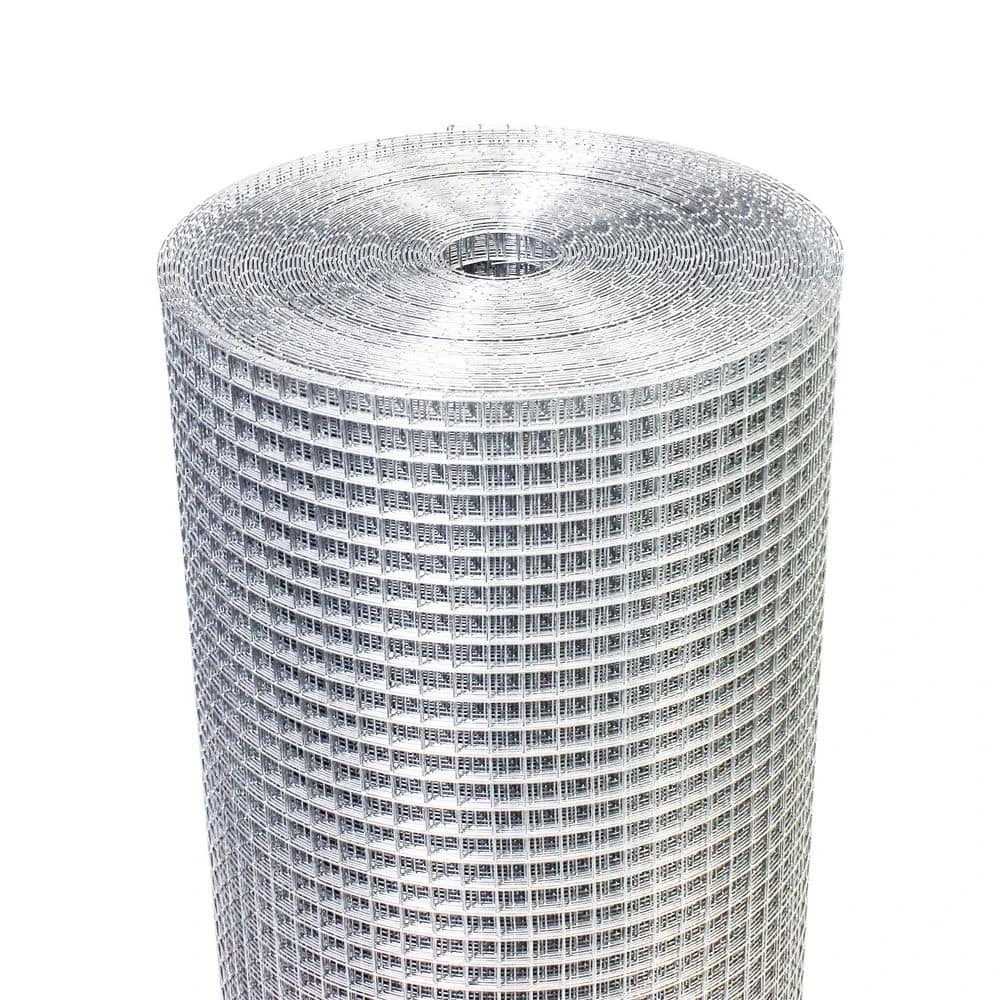 36 In. X 100 Ft. Silver 23 Gauge Galvanized Welding Chicken Wire Fence, Roll Garden Welded Metal Wire Fencing Roll 5 36 In. X 100 Ft. Silver 23 Gauge Galvanized Welding Chicken Wire Fence, Roll Garden Welded Metal Wire Fencing Roll - Image 3