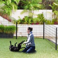 3 Ft. Metal Fence Post Steel U Post No Dig Design Light Duty Black For Wire Fencing Garden Lawn Pack Of 8 -Dewalt Tools Shop oyezvary compost accessories 28csa05171 4f 1000