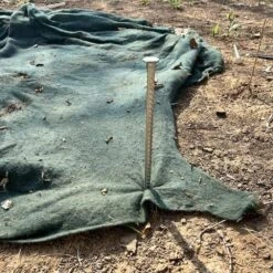 12 In. Silver Carbon Steel Fabric Stake, Heavy Duty Landscaping Pins For Securing Fabric, Netting & Fencing (8-Pack) -Dewalt Tools Shop oyezvary garden stakes 28csa11 4559 76 1000