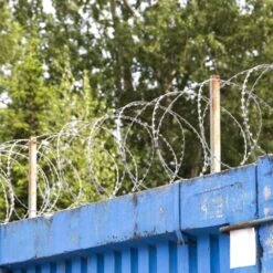 246 Ft. Gray Steel Border Fence No Dig Rust-Resistant, Garden Fencing, 5 Coils, 1-Pack 10 246 Ft. Gray Steel Border Fence No Dig Rust-Resistant, Garden Fencing, 5 Coils, 1-Pack -Dewalt Tools Shop oyezvary garden wire 28csa05 1071 1f 1000