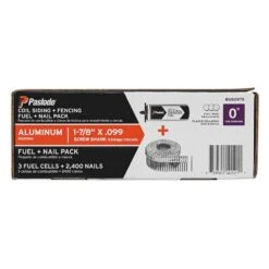 Paslode 1-7/8 In. X 0.099 In. 0-Degree Straight Aluminum Screw Shank Coil Fencing Nails + Fuel 13 Paslode 1-7/8 In. X 0.099 In. 0-Degree Straight Aluminum Screw Shank Coil Fencing Nails + Fuel -Dewalt Tools Shop paslode collated siding nails 650975 44 1000