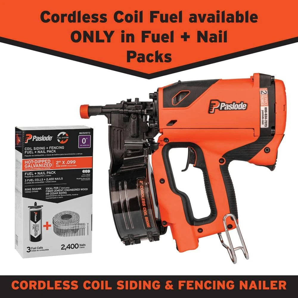 Paslode 2 In. Cordless 0° Straight Nail Coil Siding And Fencing Nailer 12 Paslode 2 In. Cordless 0° Straight Nail Coil Siding And Fencing Nailer - Image 11