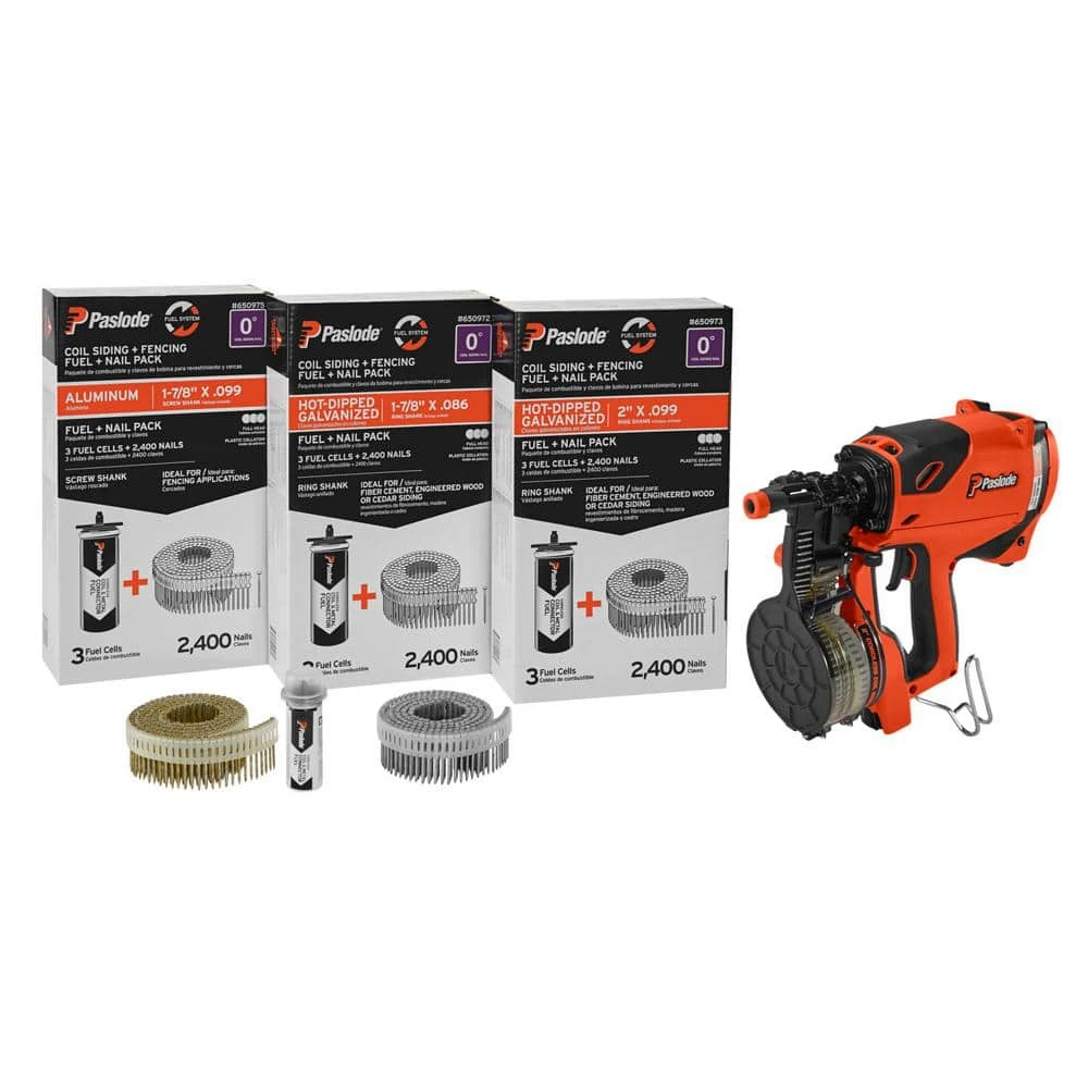 Paslode 2 In. Cordless 0° Straight Nail Coil Siding And Fencing Nailer 3 Paslode 2 In. Cordless 0° Straight Nail Coil Siding And Fencing Nailer - Image 2