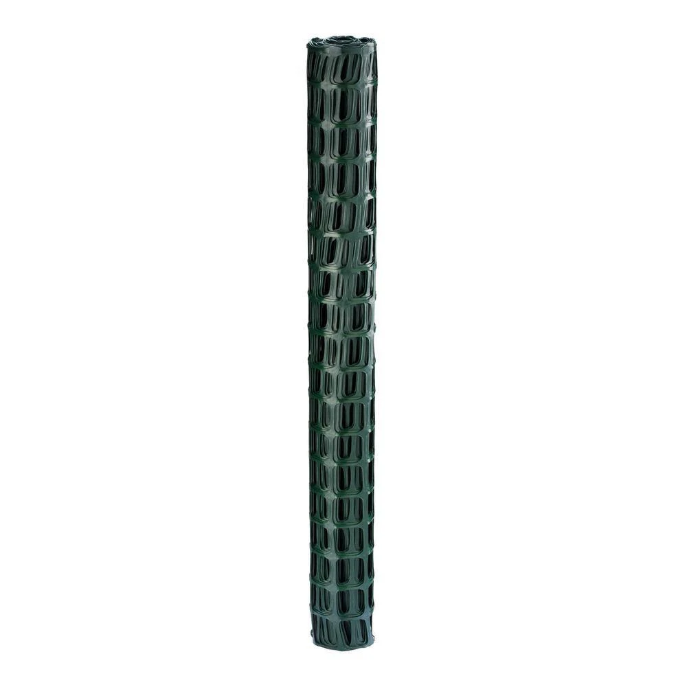 PEAK 25 Ft. L X 36 In. H Plastic Fencing Hardware Cloth In Green With 2 In. X 2 In. Mesh Size Garden Fence 6 PEAK 25 Ft. L X 36 In. H Plastic Fencing Hardware Cloth In Green With 2 In. X 2 In. Mesh Size Garden Fence - Image 4