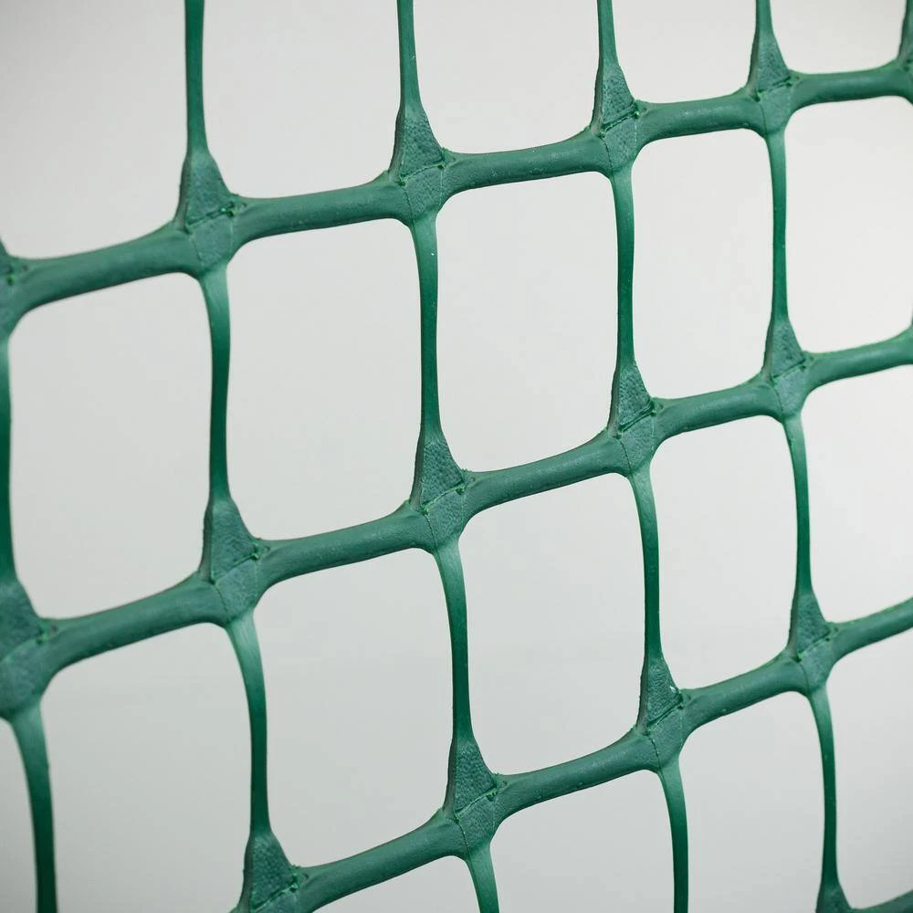 PEAK 25 Ft. L X 36 In. H Plastic Fencing Hardware Cloth In Green With 2 In. X 2 In. Mesh Size Garden Fence 5 PEAK 25 Ft. L X 36 In. H Plastic Fencing Hardware Cloth In Green With 2 In. X 2 In. Mesh Size Garden Fence - Image 3