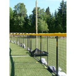 6 Ft. X 87 Ft. 12-Panel Black Powder-Coated Welded Wire Temporary Fencing -Dewalt Tools Shop perimeter patrol welded wire fencing rf 10005 12 31 1000