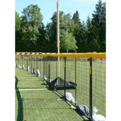 6 Ft. X 58 Ft. 8-Panel Black Powder-Coated Welded Wire Temporary Fencing -Dewalt Tools Shop perimeter patrol welded wire fencing rf 10005 8 31 1000