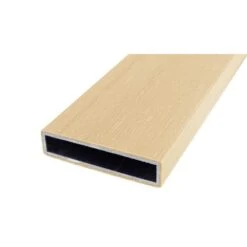 6 Ft. WPC Capped 360 Composite Aluminum Rail For Picket Fencing - Sand