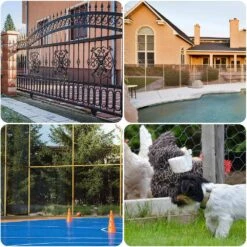 6 Ft. X 50 Ft. Privacy Screen Fence Heavy-Duty Protective Covering Mesh Fencing For Patio Lawn Garden Balcony Sand -Dewalt Tools Shop sand outdoor privacy screens 2 cvfr065010 76 1000