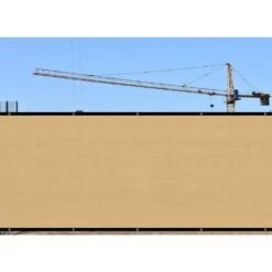 4 X 50 Ft. Privacy Fence Screen Heavy-Duty 90% Blockage Shade Cover Fencing Net For Wall Garden Gazebo Backyard Beige -Dewalt Tools Shop shatex snow fencing pfsbg0450 fa 1000
