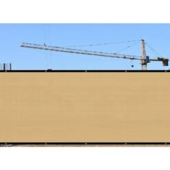 6 X 50 Ft. Privacy Fence Screen Heavy-Duty 90% Blockage Shade Cover Fencing Net For Wall Garden Gazebo Backyard Beige -Dewalt Tools Shop shatex snow fencing pfsbg05650 4f 1000