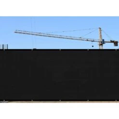 3 X 16 Ft. Privacy Fence Screen Heavy-Duty 90% Blockage Shade Cover Fencing Net For Wall Garden Gazebo Backyard Black -Dewalt Tools Shop shatex snow fencing pfsbl0316 fa 1000