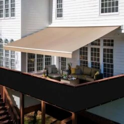 Privacy Fence Screen Heavy-Duty 90% Blockage Shade Cover Fencing Net For Wall Garden Gazebo Backyard, 5 X 100 Ft., Black -Dewalt Tools Shop shatex snow fencing pfsbl5100 66 1000