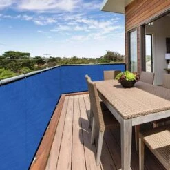 3 Ft. X 10 Ft. Privacy Fence Screen Heavy-Duty 90% Blockage Shade Cover Fencing Net For Wall Garden Gazebo Backyard Blue -Dewalt Tools Shop shatex snow fencing pfsblue0310 76 1000