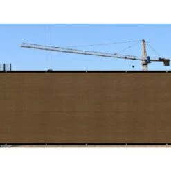 3 X 16 Ft. Privacy Fence Screen Heavy-Duty 90% Blockage Shade Cover Fencing Net For Wall Garden Gazebo Backyard Brown -Dewalt Tools Shop shatex snow fencing pfsbr0316 fa 1000