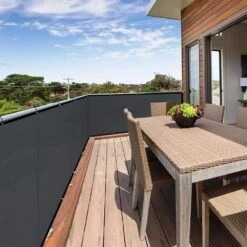 3 Ft. X 10 Ft. Privacy Fence Screen Heavy-Duty 90% Blockage Shade Cover Fencing Net For Wall Garden Gazebo Backyard Gray -Dewalt Tools Shop shatex snow fencing pfsgray0310 76 1000