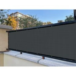 3 Ft. X 16 Ft. Privacy Fence Screen Heavy-Duty 90% Blockage Shade Cover Fencing Net For Wall Garden Gazebo Backyard Gray -Dewalt Tools Shop shatex snow fencing pfsgray0316 4f 1000