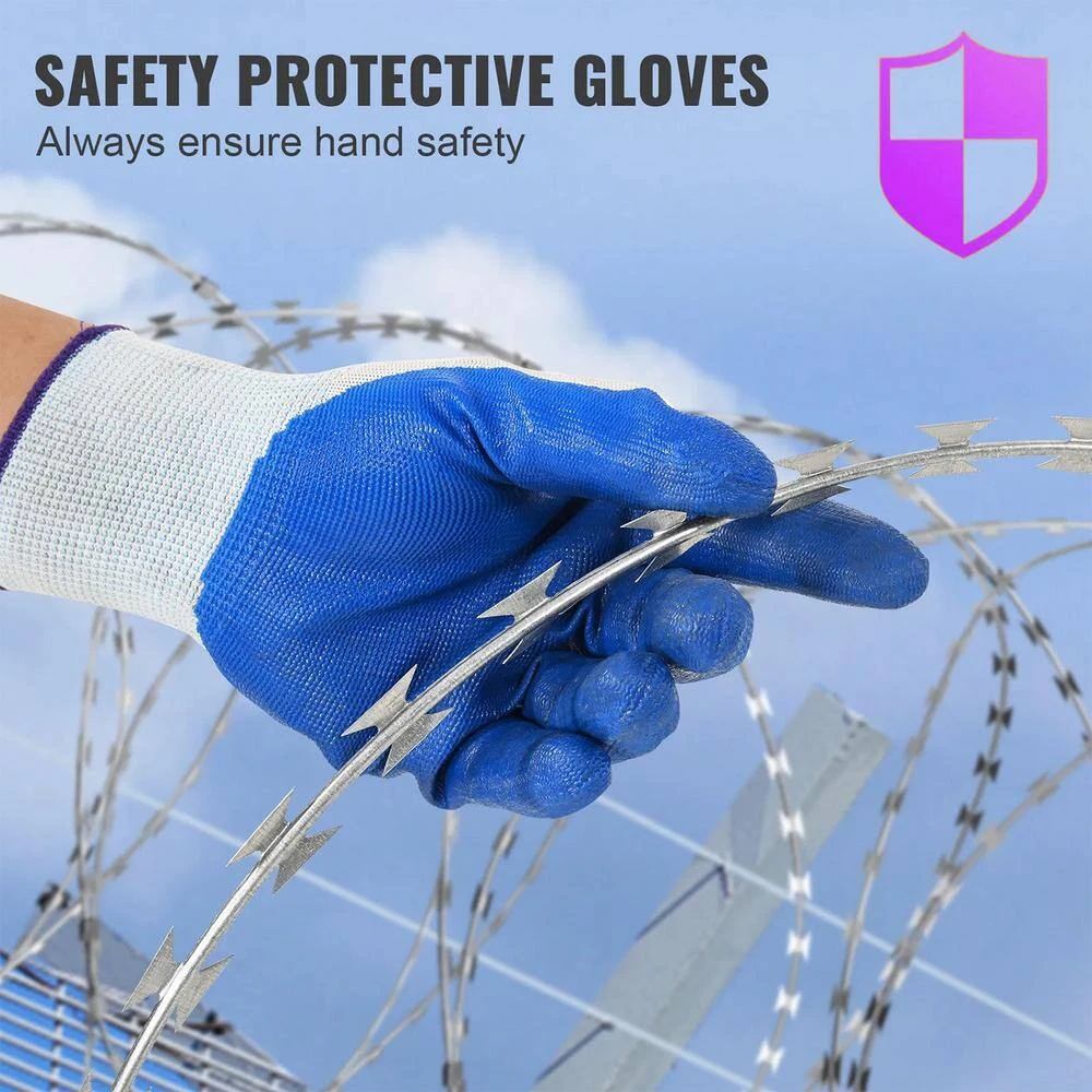 246 Ft. Galvanized Single Spiral Razor Barbed Wire, 5-Rolls Razor Wire Fencing Razor Fence 11 246 Ft. Galvanized Single Spiral Razor Barbed Wire, 5-Rolls Razor Wire Fencing Razor Fence - Image 9