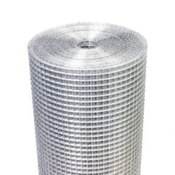600 In. X 48 In. 1/4 Inch 23 Gauge Silver Galvanized Steel Hot-dip Hardware Cloth Plant Welded Wire Garden Fencing Roll -Dewalt Tools Shop silver cesicia garden fencing gf p310758 fa 1000