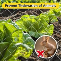 684 In. W X 67.2 In. H Galvanized Steel Animal Barrier, Cattle Fence, Deer Fence, Hog Wire Fencing -Dewalt Tools Shop silver garden fencing fc1724 1f 1000