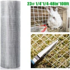 4 Ft. H X 100 Ft. L Size Outdoor Garden Welded Metal Square Mesh For Animal Fencing For Rabbits, Chickens 12 4 Ft. H X 100 Ft. L Size Outdoor Garden Welded Metal Square Mesh For Animal Fencing For Rabbits, Chickens -Dewalt Tools Shop silver garden fencing s 1226 xh 51754 1d 1000