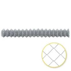 57 Ft. X 5.6 Ft. H Silver Metal Outdoor Heavy Zinc Coating Cattle Fence Galvanized Field Wire Fencing For Garden -Dewalt Tools Shop silver jujabu garden fencing gcw pn 04 76 1000