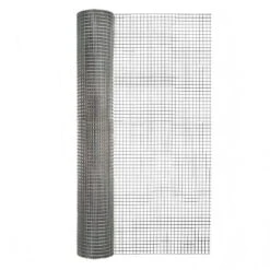 Hardware Cloth 4 Ft. X 50 Ft. 19 Gauge Galvanized Wire Fence, 48 In. H Garden Fence Welded Metal Wire Fencing Roll