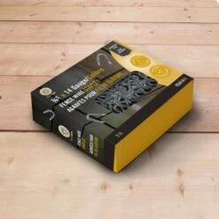 3/4 In. U-Shaped Wire Fencing Staples, 14 Gauge Galvanized Steel, 1 Lbs. Box -Dewalt Tools Shop silver nuvo iron fence hardware fs3414gg 66 1000