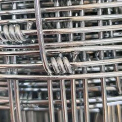 60 In. Garden Farm Fence, 13-gauge Heavy Zinc Coating Cattle Fence, Galvanized Field Wire Fencing Deer Fence -Dewalt Tools Shop silver siavonce garden fencing xmj p270219 44 1000