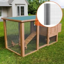 Hardware Cloth 1/2 In. X 24 In. X 50 Ft. 19 Gauge Galvanized Wire Mesh Roll For Chicken Fencing Garden Rabbit Cages -Dewalt Tools Shop silver svopes garden fencing dxgswl24in50veysjv0 1021 31 1000