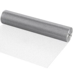 1/2 In. Hardware Cloth 36 In. X 50 Ft. Galvanized Wire Mesh Roll For Chicken Fencing Garden Small Rodents