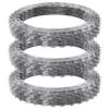 Razor Wires, 147 Ft. Razor Barbed Wire, 3 Rolls Razor Wire Fencing, Razor Fence, Razor Ribbon Barbed Wire