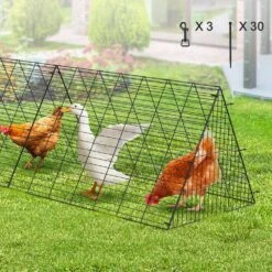Poultry Fencing Chicken Tunnels, 118.1 X 28 X 24.2 In. Chicken Tunnels For Yard, Portable Chicken Tunnels -Dewalt Tools Shop skyshalo chicken coops yjsdzxk00000v3s9iv0 0807 31 1000