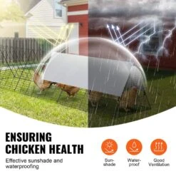 Poultry Fencing Chicken Tunnels, 118.1 X 28 X 24.2 In. Chicken Tunnels For Yard, Portable Chicken Tunnels -Dewalt Tools Shop skyshalo chicken coops yjsdzxk00000v3s9iv0 0807 44 1000