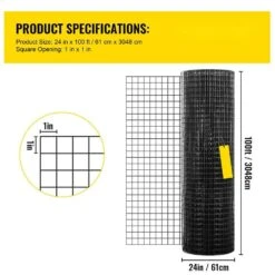 0.06 In. X 2 Ft. X 100 Ft. Hardware Cloth 1 In. X1 In. Mesh Galvanized Vinyl Coated 16-Gauge Chicken Wire Fencing -Dewalt Tools Shop skyshalo hardware cloth fencing yxhjwhsbddwc2jlklv0 250324 76 1000