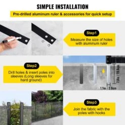 Swimming Pool Fence,4 X 12 Ft. Pool Safety Fence Inground Pools, Removable Pool Fence, Life Saver Fencing Section Kit -Dewalt Tools Shop skyshalo pool fences kcxycwlb448ft1ksyv0 0823 fa 1000