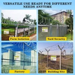 492 Ft. Razor Barbed Wire, Razor Wire Fencing Razor Fence, Razor Ribbon Barbed Wire Galvanized Razor Wire Fence -Dewalt Tools Shop sliver spca garden fencing sp db0705 1f 1000