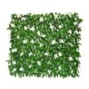 25 In. X 118 In. Expandable Fence Privacy Screen, Faux Ivy Fencing Panel For Balcony Patio Outdoor (White Flowers) -Dewalt Tools Shop snow fencing 2t9i8l0q 64 1000