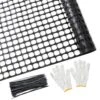 4 Ft. X 100 Ft. Black Plastic Safety Fence With 100 Zip Ties For Garden Fencing -Dewalt Tools Shop snow fencing 8z5b6i2r 64 1000