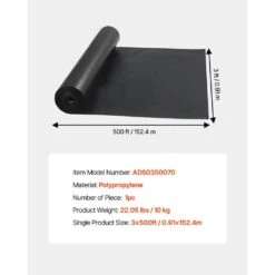 Silt Fence Fabric Roll, 3 X 500 Ft. Erosion Control Fencing, Industrial Grade Tough Polypropylene Fabrics -Dewalt Tools Shop svopes landscape fabric ynwlzwjbdmz3v8ufh001v0 250808 76 1000