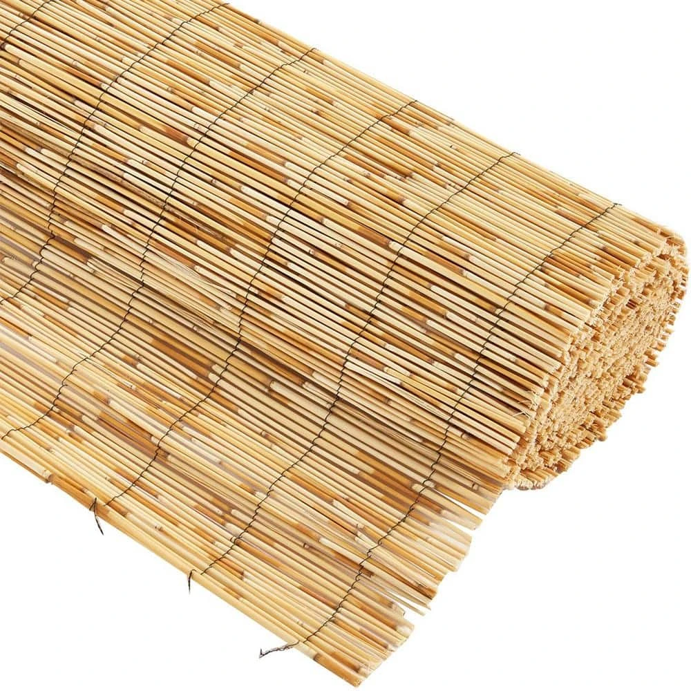 3.3 Ft. H X 16.4 Ft. W Natural Reeds Eco-Friendly Privacy Screen Curtain Bamboo-Like Patio Decors Reed Fencing Rolls 3 3.3 Ft. H X 16.4 Ft. W Natural Reeds Eco-Friendly Privacy Screen Curtain Bamboo-Like Patio Decors Reed Fencing Rolls