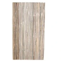 72 In H X 192 In L Split Bamboo Slats Screening Fencing Natural Finish Bamboo Fence Roll -Dewalt Tools Shop tan backyard x scapes garden fencing 20 bsn6 44 1000