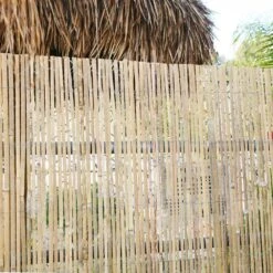 72 In H X 192 In L Split Bamboo Slats Screening Fencing Natural Finish Bamboo Fence Roll -Dewalt Tools Shop tan backyard x scapes garden fencing 20 bsn6 c3 1000