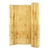 3/4 In D 48 In H X 96 In W Natural Rolled Bamboo Fence Natural Bamboo Fencing Decorative Rolled Wood Fence Panel -Dewalt Tools Shop tan backyard x scapes garden fencing 21 n4 64 1000