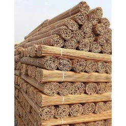 8 Ft. W X 8 Ft. H Peeled Carbonized Willow Garden Fencing -Dewalt Tools Shop tan mpg garden fencing cwf 88 1f 1000