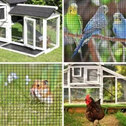 48 In. X 100 Ft. Silver Galvanized Steel Vinyl Coated Hardware Cloth, 19-Gauge Chicken Wire Fencing For Garden Fencing -Dewalt Tools Shop tileon patio parts hw yjhdra047 fa 1000