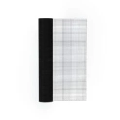 24 In. X 50 Ft. Black Galvanized Steel Vinyl Coated Hardware Cloth, 21-Gauge Chicken Wire Fencing For Garden Fencing