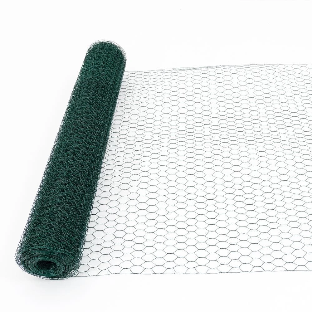 3.6 Ft. X 197 Ft. Green Galvanized Iron Hardware Cloth, Hexagonal Chicken Wire Fencing For Outdoor Garden Fencing 3 3.6 Ft. X 197 Ft. Green Galvanized Iron Hardware Cloth, Hexagonal Chicken Wire Fencing For Outdoor Garden Fencing