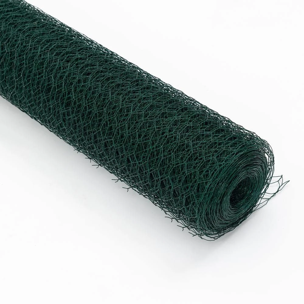 3.6 Ft. X 197 Ft. Green Galvanized Iron Hardware Cloth, Hexagonal Chicken Wire Fencing For Outdoor Garden Fencing 9 3.6 Ft. X 197 Ft. Green Galvanized Iron Hardware Cloth, Hexagonal Chicken Wire Fencing For Outdoor Garden Fencing - Image 7